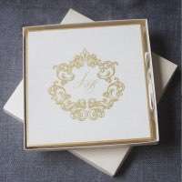 Hardcover Box Transparent Acrylic Invitation Card Latest Invitation